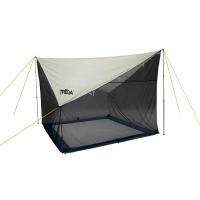 Treqa's bBug Shelter designed for field setups requiring both insect protection and adaptable coverage.